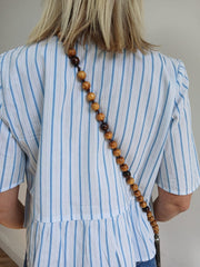 Wooden Beaded Phone Strap | Beaded Phone Lanyard | Crossbody Phone Strap | Handmade | Lanyard Phone Strap | Hello Beads - Hello Willow